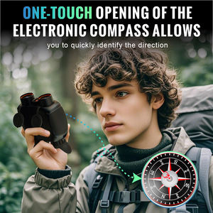 Nuevo equipo de vídeo 3D de visión nocturna de doble tubo, videocámara de realidad <span class=keywords><strong>Virtual</strong></span>, telescopio, gafas de cámara, auriculares con función de brújula - Product Image 6