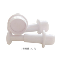 Outil de cuisson XGS-001 moule à gaufrage ensemble de décoration de gâteau Fondant ressort rond grossier 3 pièces moules à biscuits en plastique blanc