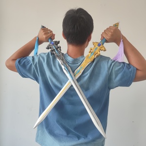 Espada de Espuma de PU Segura y Ligera para Cosplay, Fiestas de Halloween, Entrenamiento, Directo de Fábrica - Product Image 1