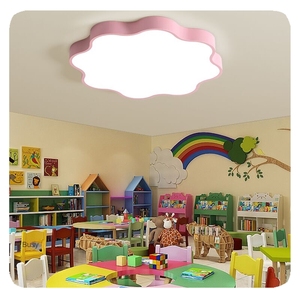 Hoa mới trẻ em đầy màu sắc sáng tạo chàng trai và cô gái phòng ngủ phòng mẫu giáo trẻ em LED Đèn Trần - Product Image 3