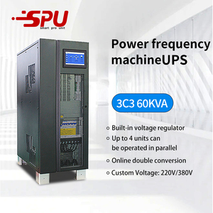 60KVA 48KW industrial ups <span class=keywords><strong>en</strong></span> línea para sala de ordenadores, centro de servicio, Hospital industrial UPS fuente de alimentación - Product Image 2