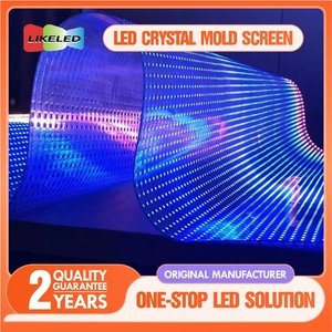 Siêu mỏng tùy chỉnh kích thước trong suốt Màn hình LED hiển thị phim cho tường kính quảng cáo và mua sắm - Product Image 4