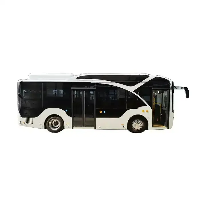Nuovo zero emissioni 8.5m 23 posti elettrico bus passeggeri diesel ad alta velocità a pianale ribassato pubblico puro elettrico city bus per la vendita