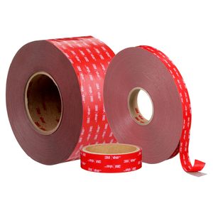 Cinta Adhesiva VHB de Alta Resistencia <span class=keywords><strong>3M</strong></span> GPH-160GF de 1.6mm, Extra Gruesa, para Altas Temperaturas, para Relleno de Espacios en Paneles de Refuerzo de Elevadores - Product Image 1