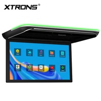 XTRONS 19.5" Octa Core 4+64GB Mendukung Video 4K UHD Layar IPS 1600x900P Input HD Lipat Android 14 Pemutar Multimedia Atap Mobil