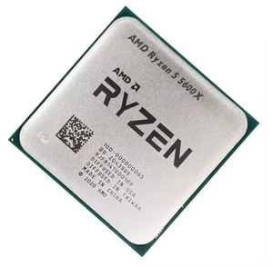 Processeur de bureau 5600X 6 cœurs 12 threads 3,5 GHz 65W 3e génération avec 35 Mo de GameCache, processeur d'occasion 5600X 6 cœurs 12 threads - Product Image 1