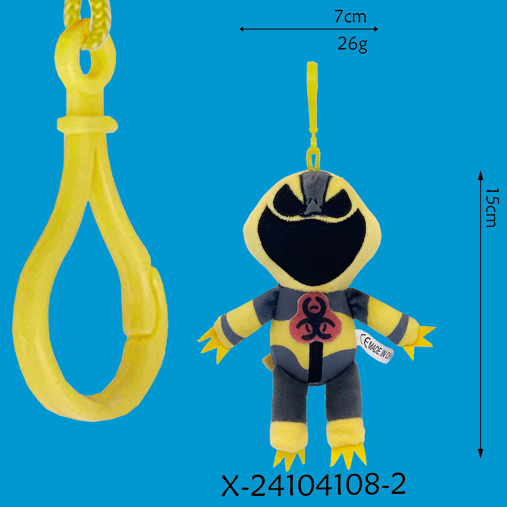 Ciondolo rana gialla