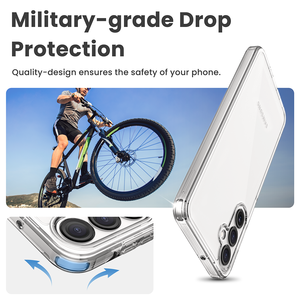 Прозрачный 1,5 мм ТПУ + ПК Чехол для мобильного телефона <span class=keywords><strong>Samsung</strong></span> A16 A26 A36 A56 задняя крышка - Product Image 5