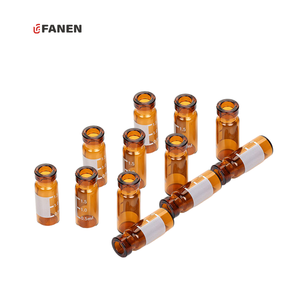Fanen 2ml 11MM Transparência Tongs Boca com Escrita Espaço Amostra Garrafa Vazio <span class=keywords><strong>Autosampler</strong></span> Cromatografia Vial - Product Image 1