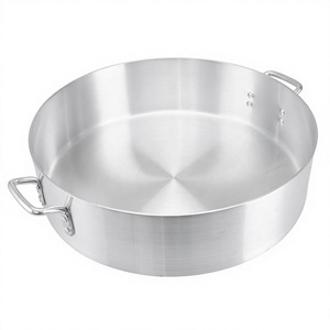 Wholesale Rust-Proof Non-Slip Grip Handle Kitchen Aluminum Stock <strong>Pots</strong> <strong>Induction</strong> Cooking <strong>Pot</strong> Soup <strong>Pot</strong> <strong>for</strong> Hotel Kitchen Cooking - Product Image 1