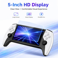 Nouvelle console de jeu portable rétro SF3500, écran HD de 5 pouces, double joystick, sortie TV FHD, lecteur de jeux vidéo rétro portable