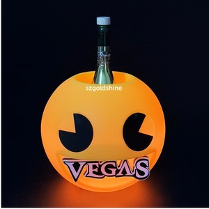 LED Champagne Bucket Bar KTV Luminous Acrylic Boss Tycoon Happy Birthday Wine Atmosphere Props pour Noël Nouvel An Halloween - Product Image 1