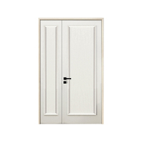 Porte de chambre en bois d'Arabie Saoudite à bas prix, design de porte d'entrée principale, portes extérieures en bois, porte en bois moderne