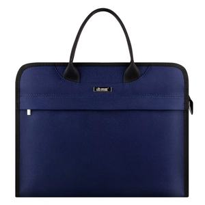 Sac à documents Oxford imperméable de grande capacité, épaissi, fermeture éclair portable, rangement professionnel, mallette pour hommes et femmes - Product Image 1