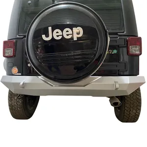 Custom Power rear Bumper guard with hooks for Jeep wrangler JK JL Factory Body Kits