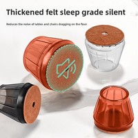 Nouvelles protections universelles épaisses en silicone pour pieds de table, coussinets de meubles en silicone, protège-pieds de chaise pour chaises et tables