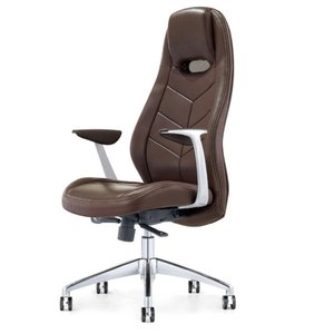 Silla de oficina moderna y cómoda de cuero 36019-1612C/B/A - Product Image 4