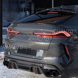 Protector de faldón lateral, alerón, divisor, difusor, extensión de faldón estilo LD, kit de carrocería para BMW X6M, accesorios para coche - Product Image 4