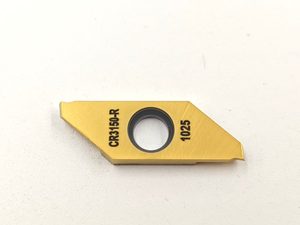 Plaquette de rainurage et de coupe PVD <span class=keywords><strong>MACR</strong></span> 3 150 R 1025 pour tournage CNC suisse, acier inoxydable, usinage général - Product Image 1
