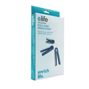 E-Life E-FS005 Kneedbaar <span class=keywords><strong>Aluminium</strong></span> Vingersteun Opvouwbare Vingerspalk Voor Handbreukartritis - Product Image 3