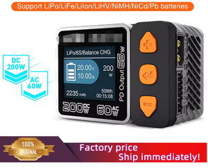 New <b>Smart</b> DC 200W AC 60W <b>Battery</b> Balance <b>Charger</b> B6AC Neo SK-100200 Upgraded for B6ac V2 Made in China - Product Image 2