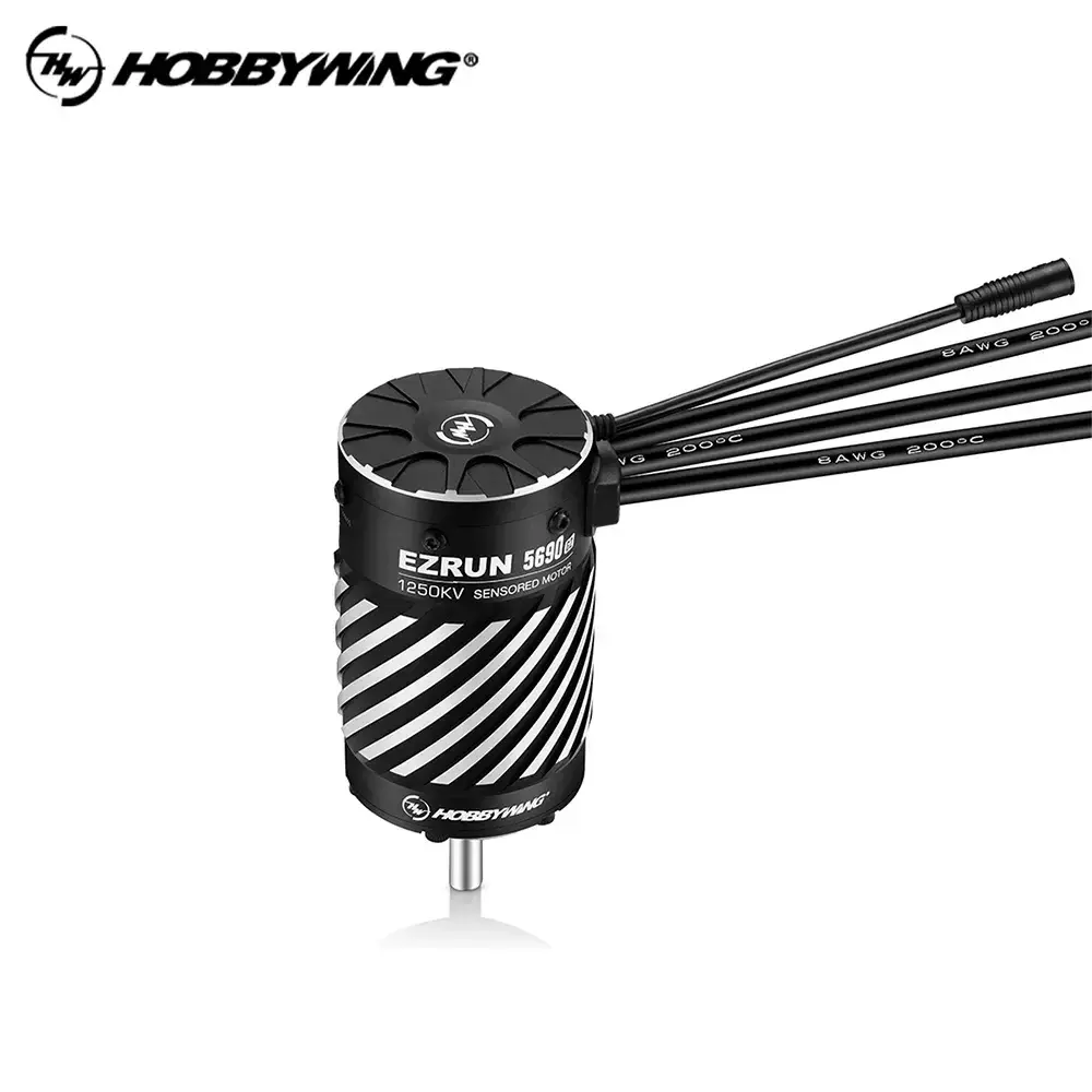 محركات مستشعرة من دون فرش HOBBYWING EZRUN G2 1250KV لإكسسوارات سيارات سباق السيارات طراز RC