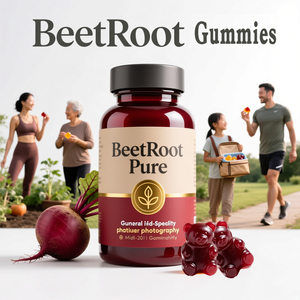 Gummies de betterave rouge : Complément alimentaire énergisant avec vitamine B12 pour le soutien de la santé digestive des adultes - Product Image 4