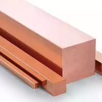 Batang Tembaga Merah Huanhai Metal T1 T2 Persegi Bulat