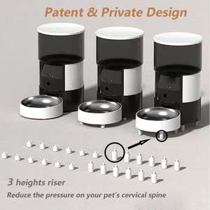 Pemberi makan anjing dan kucing, gaya Remote kontrol Wifi pintar 2025 pemberi makan mangkuk <span class=keywords><strong>Pe</strong></span> otomatis untuk anjing dan kucing - Product Image 3