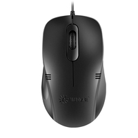Souris ergonomique filaire USB optique 3D Sunrose 800-1200 DPI 82g légère 3 boutons programmables pour les joueurs PUBG-