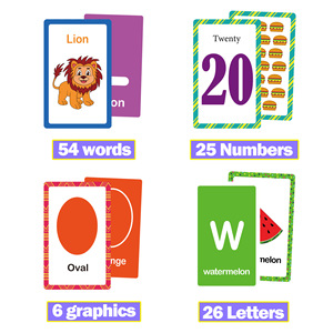 Carte Didattiche per Bambini: I Miei Primi Parole, Alfabeto, Numeri e Forme in Inglese per l'Apprendimento Prescolare - Product Image 4