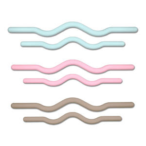 Barre d'haltères de yoga en fonte solide avec revêtement en silicone protecteur pour une prise en main confortable - Product Image 1