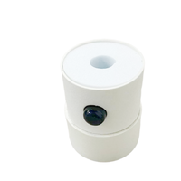 Tubes en papier cylindriques imprimés CMYK personnalisés avec fermeture à sécurité enfant, écologiques, vides, pour emballages de cartouches de 0,5 ml et 1 ml