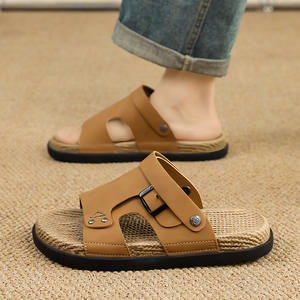 รองเท้าแตะผู้ชายแบบเรียบง่าย รองเท้าแตะผู้ชายยอดนิยม รองเท้าแตะผู้ชายน้ำหนักเบาและราคาไม่แพง รองเท้าแตะแบบสวม - Product Image 5