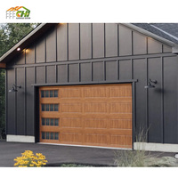 Porte de garage élégante à enroulement automatique Ce Track 16'x7' à double rail avec télécommande