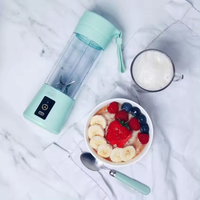 Mixeur portable OEM pour usage domestique, personnalisé, de qualité supérieure, petit format 350 ml, multifonctionnel, pour jus de fruits et protéines, mixeurs électriques portables
