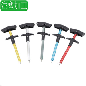 Oem T Type Hook Remover Gold Alloy Portable Fishing Tool For Lure And Sea Fishing Gear With Black Handle - Product Image 5