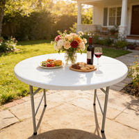 Nouvelle table de camping pliante multifonctionnelle 2026, hauteur réglable, pour pique-nique en extérieur, barbecue, fête, banquet