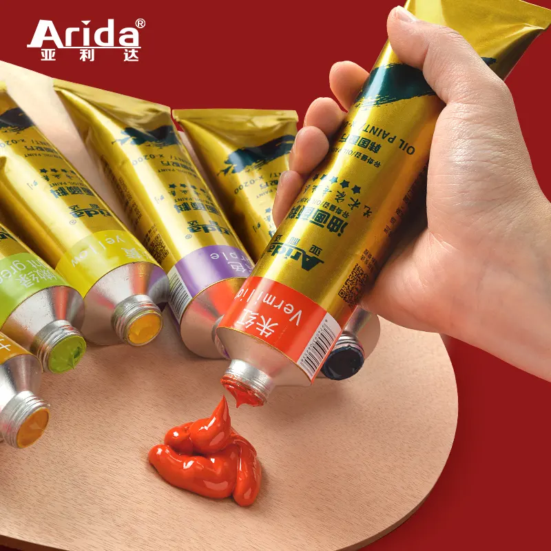 Pintura al óleo de alta calidad para artistas, 36 colores, 200ml