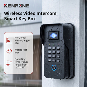 Videoportero de Pared para Exteriores KENRONE con Caja para Llaves, Visión Nocturna IR HD 1080P, Intercomunicador de Audio Bidireccional para Alquileres Vacacionales - Product Image 2