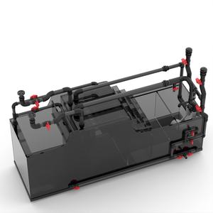 Aquarium domestique de 500 gallons pour poissons vivants Réservoir d'eau douce en verre à faible teneur en fer avec filtre Arowana et accessoires - Product Image 6