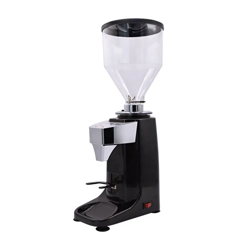 Macchina per caffè Espresso elettrica in acciaio inossidabile di alta qualità NIBU per macinare macinacaffè per macinacaffè in grani di caffè