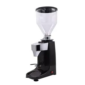NIBU-molinillo de café eléctrico de acero inoxidable, máquina amoladora de café Espresso de alta calidad