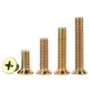 Tùy chỉnh din965 Đen ZINK mạ chéo Phillips phẳng chìm đầu máy vít M2 M3 M4 M5 M6 M8 6mm - Product Image 2