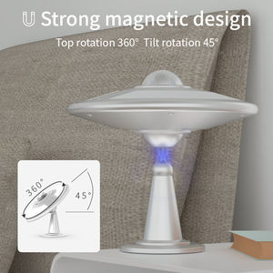 Recarregável vários modos de iluminação Starry Sky Projector 360 ° + 45 ° Rotating removível portátil Galaxy Star Teto Night Light - Product Image 6