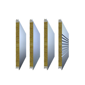Paneles de sándwich de aluminio para uso en techo y pared, casas prefabricadas de espuma de acero eps, a precio de fábrica - Product Image 3