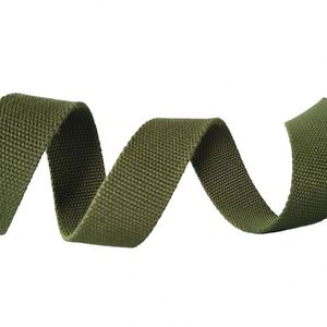 Custom Color and logo High Quality Woven Polyester Cotton <b>Webbing</b> Straps Striped Herringbone Patterns for Bags Shoes - Product Image 1