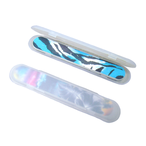 Promotional Emery Board Nail File with Plastic Case