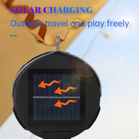 2023New camping en plein air lumière portable recharge solaire alimentation de secours RVB lumière ambiante led lumière camping lampe