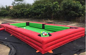 Mesa de Billar Inflable Gigante - Juego de Mesa de Snooker <span class=keywords><strong>para</strong></span> Eventos al Aire Libre e Interiores - Product Image 2